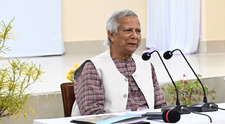 প্রধান উপদেষ্টা ড. মুহাম্মদ ইউনূস