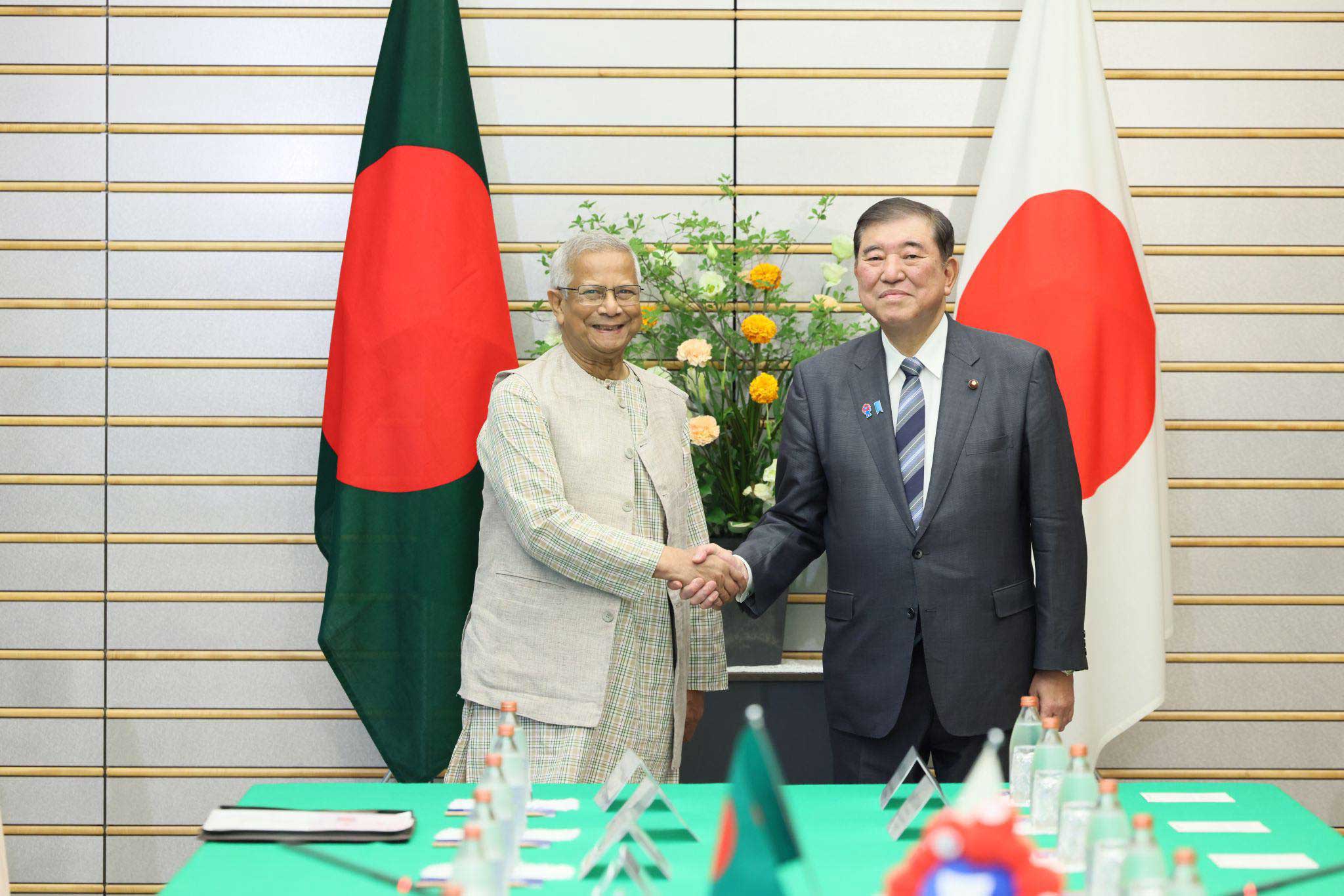 প্রধান উপদেষ্টার জাপান সফরে