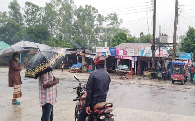 পঞ্চগড়ে ২৪ ঘন্টায় ৫৫ মিলিমিটার বৃষ্টিপাত রেকর্ড