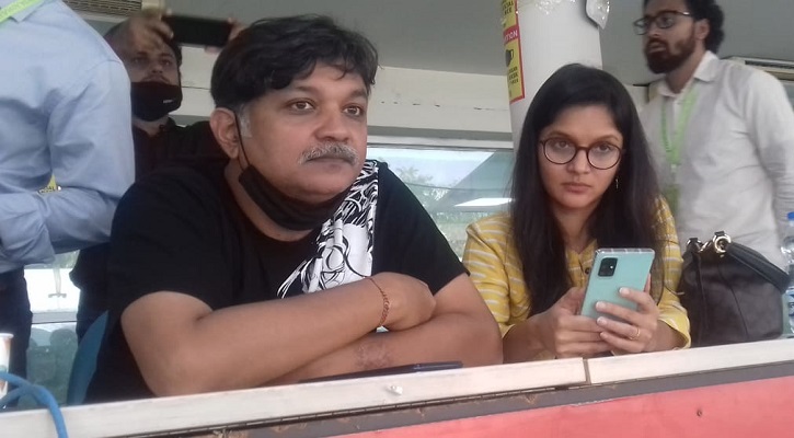 মিরপুর টেস্ট দেখতে মাঠে সৃজিত, বানাতে চান সাকিবের বায়োপিক
