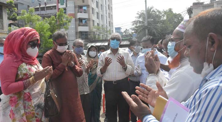 নির্মাণাধীন গণহত্যা জাদুঘর ভবন পরিদর্শন করলেন সংস্কৃতি বিষয়ক প্রতিমন্ত্রী