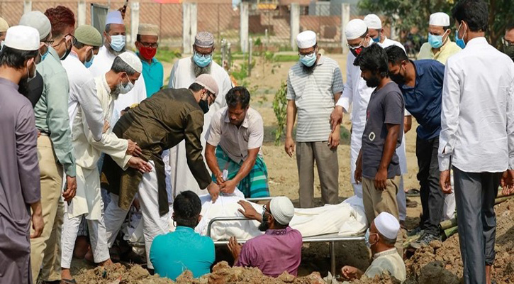 দেশে এক দিনে  মৃত্যু ১৬৪ শনাক্তে সর্বোচ্চ  রেকর্ড