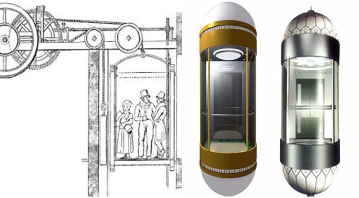 বিশ্বে প্রথম লিফট কোনটি?