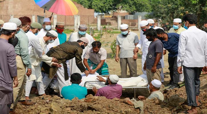 করোনায় ৪৮ দিনে সর্বোচ্চ মৃত্যু