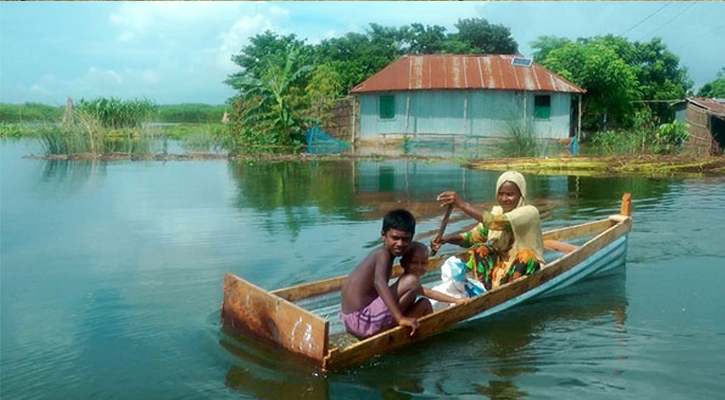 দৌলতপুরে ৬০ হাজার মানুষ পানিবন্দি