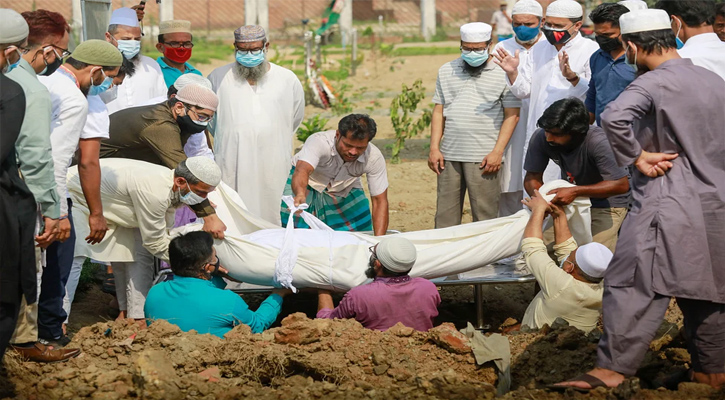 দেশে করোনায় মুত্যু ৪৩