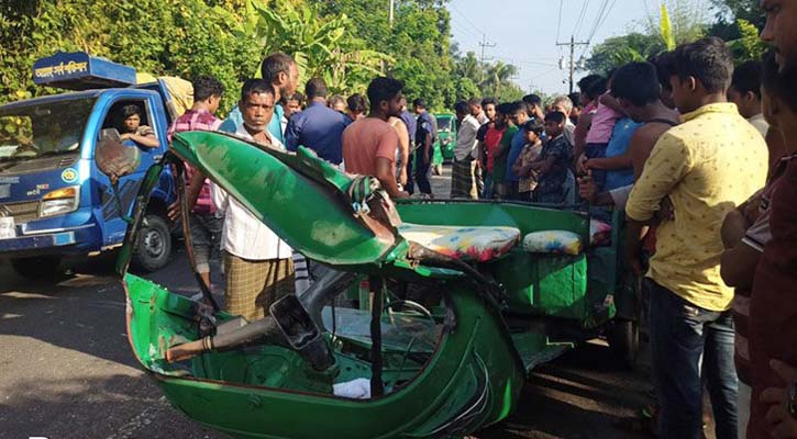 ফেনীতে বাস-সিএনজি সংঘর্ষে নিহত ২