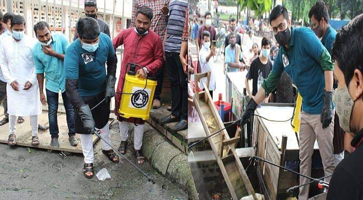 ছাত্রলীগের মাসব্যাপী এডিস মশা নিধন কার্যক্রম শুরু