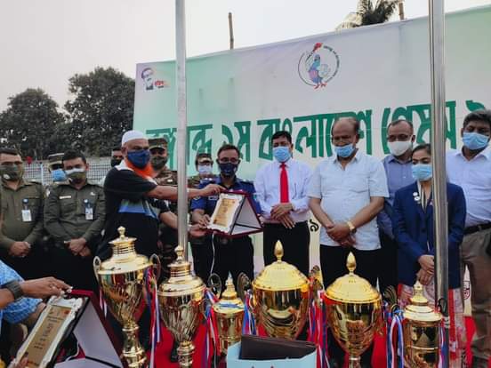 বাংলাদেশ গেমস ভলিবলে পুরুষ গ্রুপে সেনাবাহিনী ও নারী গ্রুপে  আনসার  চ্যাম্পিয়ন হয়েছে