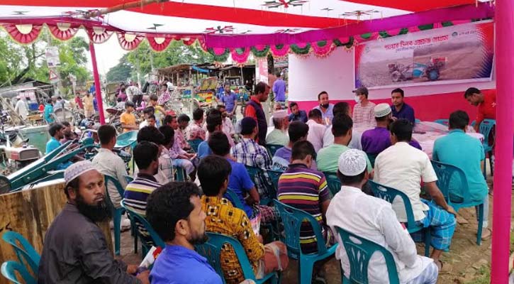 নালিতাবাড়ীতে এসিআই মটরস এর পাওয়ার টিলার এক্সচেঞ্জ প্রোগ্রাম