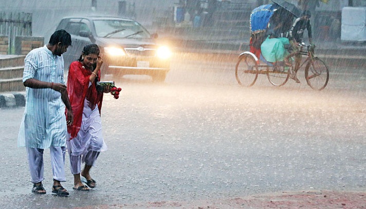 লঘুচাপের প্রভাবে আরও দু‍‍’দিন বৃষ্টি