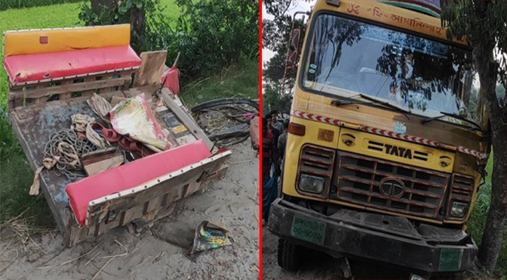 শাহজাদপুরে সড়ক দুর্ঘটনায় অটো ভ্যানচালক নিহত