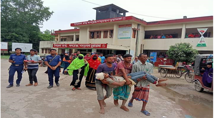 চুয়াডাঙ্গায় সড়ক দুর্ঘটনায় মোটরসাইকেল আরোহীর মৃত্যু