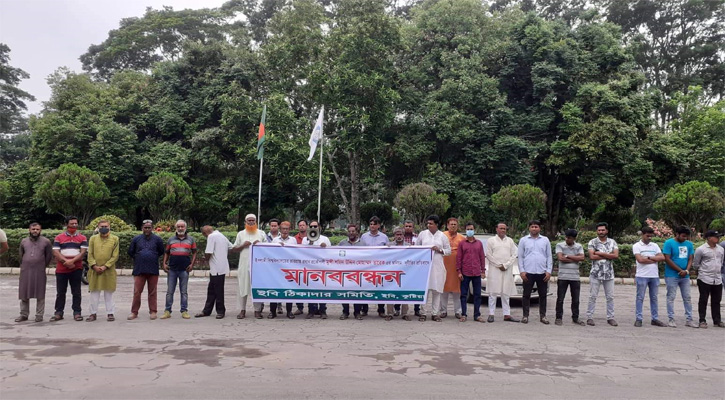 ইবি অচল করে দেওয়ার হুমকি ঠিকাদারদের