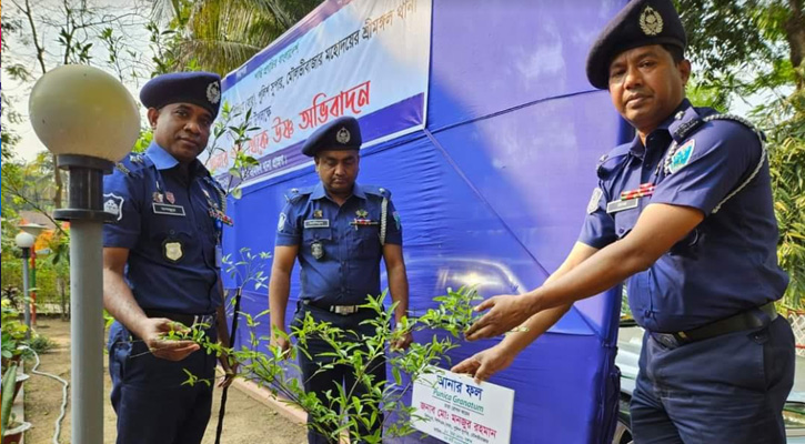 শ্রীমঙ্গল থানা বার্ষিক পরিদর্শন করেন মৌলভীবাজার পুলিশ সুপার মনজুর রহমান