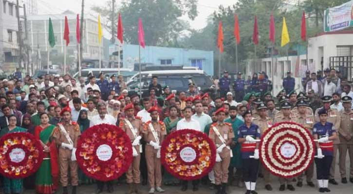 শেরপুরে যথাযোগ্য মর্যাদায় মহান স্বাধীনতা দিবস পালিত