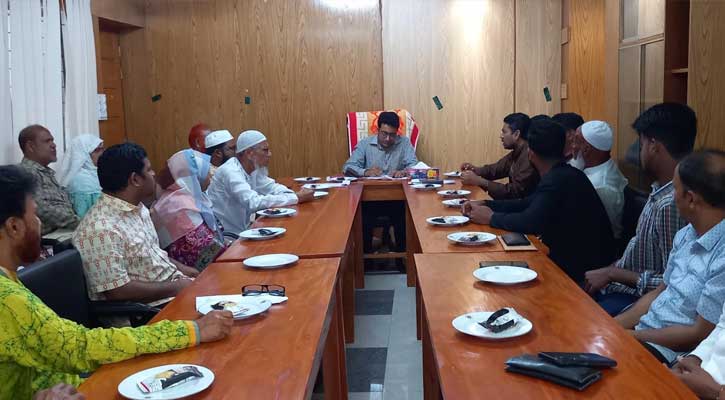 নকলায় বাংলা নববর্ষ উদযাপন উপলক্ষ্যে প্রস্তুতিমূলক সভা