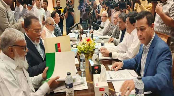 ঐকমত্য কমিশনের সঙ্গে বৈঠকে বিএনপি