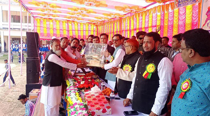 সালথায় জয়ঝাপ সরকারী প্রাথমিক বিদ্যালয় ও উচ্চ বিদ্যালয়ের বার্ষিক ক্রীড়া প্রতিযোগিতা অনুষ্ঠিত