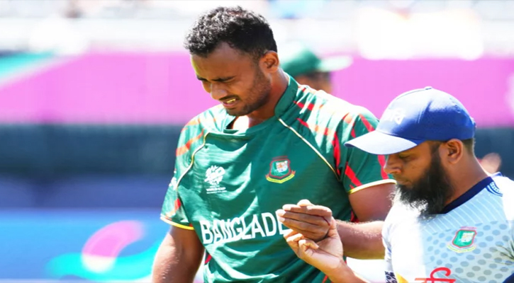 শরিফুলের হাতে ৬ সেলাই