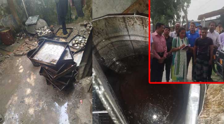 গৌরীপুরে বেকারিতে ভ্রাম্যমাণ আদালতের অভিযান, জরিমানা