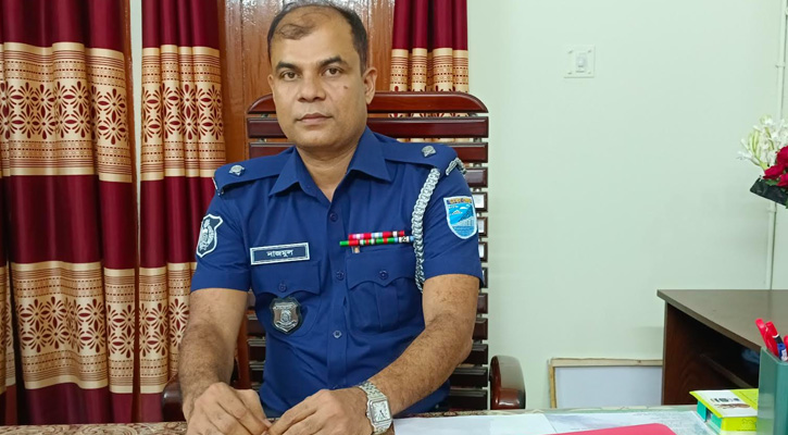 সদরপুর থানায় নবাগত ওসি নাজমুল হাসানের যোগদান