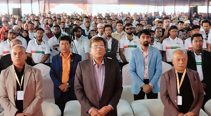 শতাধিক স্বেচ্ছাসেবীদের নিয়ে নরসিংদীতে মিলন মেলা
