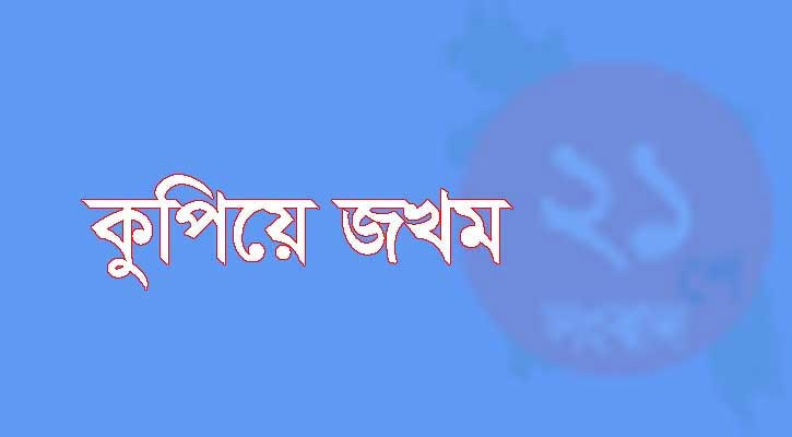 লৌহজংয়ে তুচ্ছ ঘটনায় দু‍‍`জনকে কুপিয়ে জখম