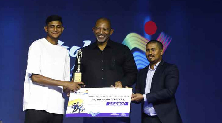 পুরস্কারের জন্য না, দেশের জন্য খেলি: নাহিদ রানা