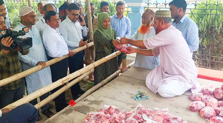 ময়মনসিংহে ৫৫০ টাকায় মিলছে গরুর মাংস