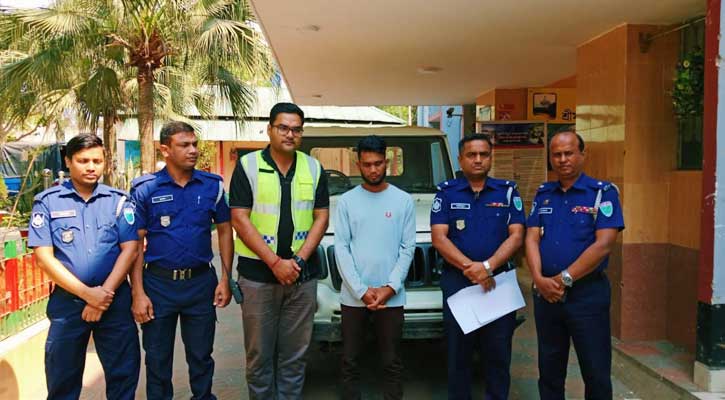 শ্রীমঙ্গলে চোরাই পিকআপ গাড়িসহ আটক-১