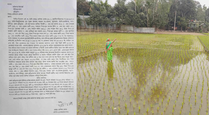 উলিপুরে মু‌ক্তি‌যোদ্ধা পরিবা‌রের বসতভিটাসহ জ‌মি দখ‌লের অ‌ভি‌যোগ