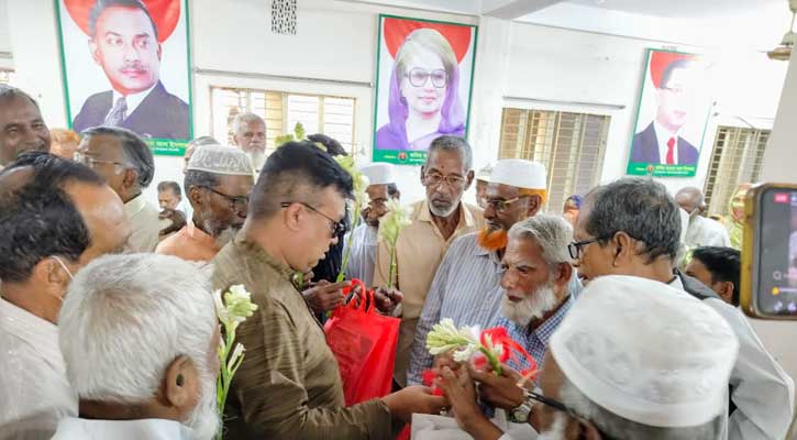 তারেক রহমানের পক্ষ থেকে মুক্তিযোদ্ধা ও শহীদ পরিবারকে ঈদ উপহার কাজী শিপনের
