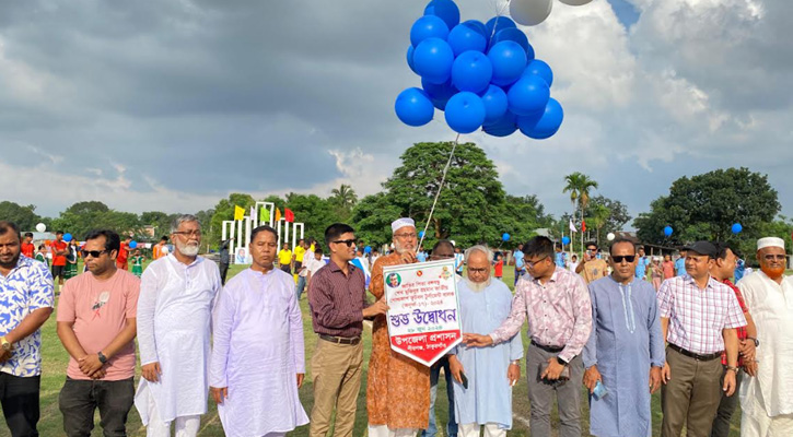 পীরগঞ্জে বঙ্গবন্ধু গোল্ডকাপ ফুটবল টুর্নামেন্টের উদ্বোধন