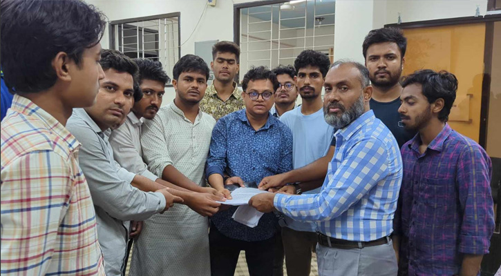 ছাত্ররাজনীতি বহালের দাবী: ছাত্রদলের স্মারক লিপি প্রদান