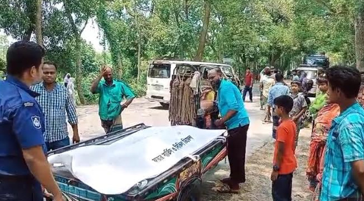 মধুখালীতে ট্রাক ও মাইক্রোবাস সংঘর্ষে নিহত ১ জন