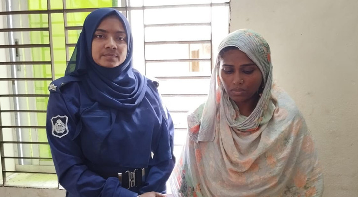 নলছিটিতে ইয়াবা-গাঁজাসহ সাবেক কাউন্সিলরের মেয়ে আটক