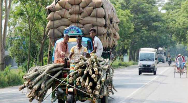 মহাসড়কে  চলবে না নসিমন-করিমন-ভটভটি