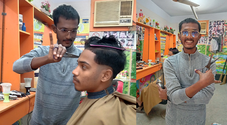 ইউটিউব বদলে দিয়েছে কোটচাঁদপুরের বাকপ্রতিবন্দী নয়নের জীবন