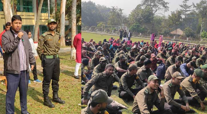 ভাঙ্গুড়ায় আনসার-ভিডিপির প্রশিক্ষণ ও ব্রিফিং অনুষ্ঠিত