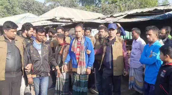 পঞ্চগড়ের তেঁতুলিয়ায় ডাকাতি করে পালানো ৫ ডাকাত সদস্য আটক