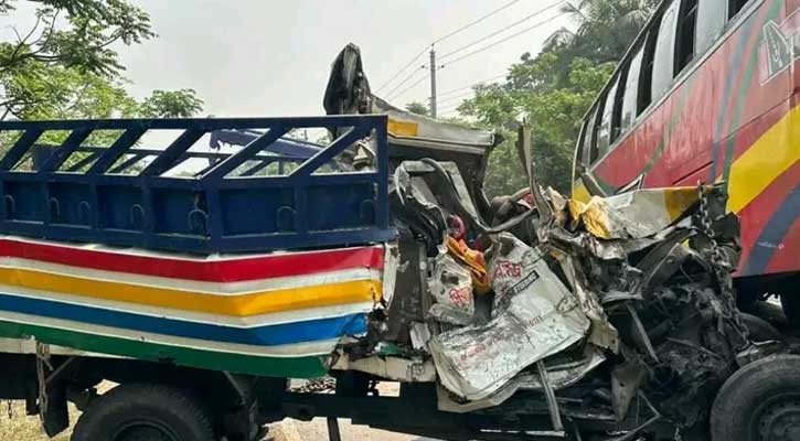 ফরিদপুরে বাস-পিকআপ সংঘর্ষে ১৫ নিহতের  ঘটনায় -বাসচালক আটক