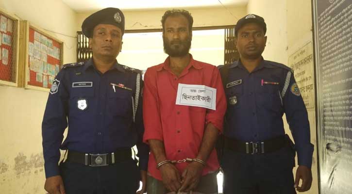 পিরোজপুরে নারীর ওপর হামলা করে স্বর্ণ ছিনতাই, আটক চোর