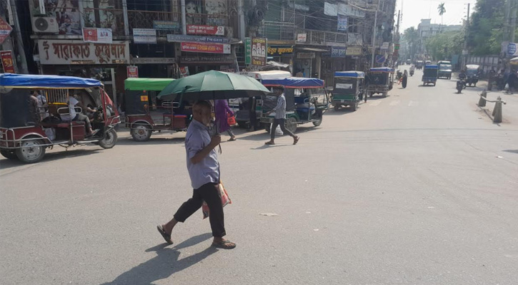 চুয়াডাঙ্গায় তাপমাত্রার পারদ বাড়ছে
