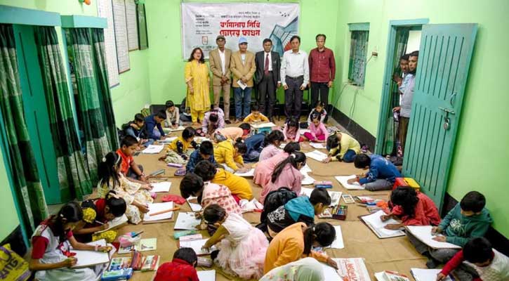 মহান একুশে উপলক্ষে গাইবান্ধা প্রেসক্লাবের চিত্রাঙ্কন প্রতিযোগিতা