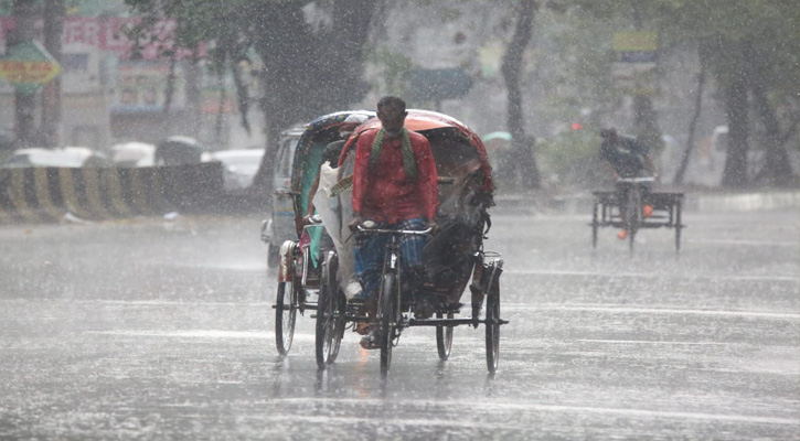 সারাদেশে টানা পাঁচদিন বৃষ্টির পূর্বাভাস