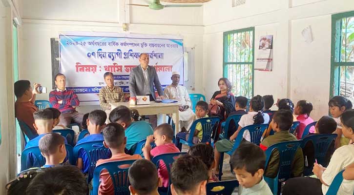 কমলগঞ্জে ৭ দিনের ব্যাপী ভাষার প্রশিক্ষণের উদ্বোধন