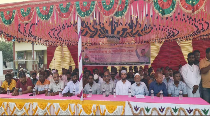 নিয়ামতপুরে রিক্সা ভ্যান অটো চালকদলের মতবিনিময় ও পরিচিতি সভা