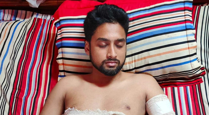 মাদক ব্যবসায় বাধা দেয়ার অভিযোগে পিরোজপুরে কলেজ শিক্ষার্থীকে কুপিয়ে আহত
