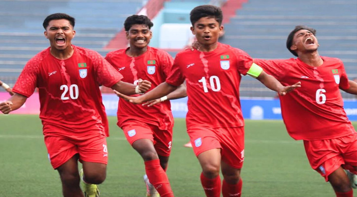 নেপালকে হারিয়ে সাফ চ্যাম্পিয়নশিপের ফাইনালে বাংলাদেশ